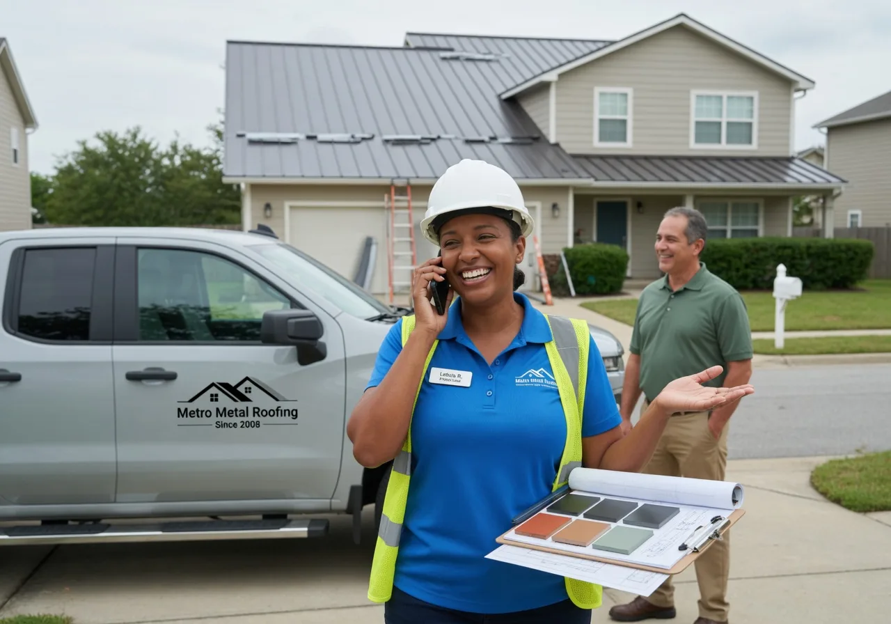 Storm Damage Metal Roof Repair in Council Grove, KS